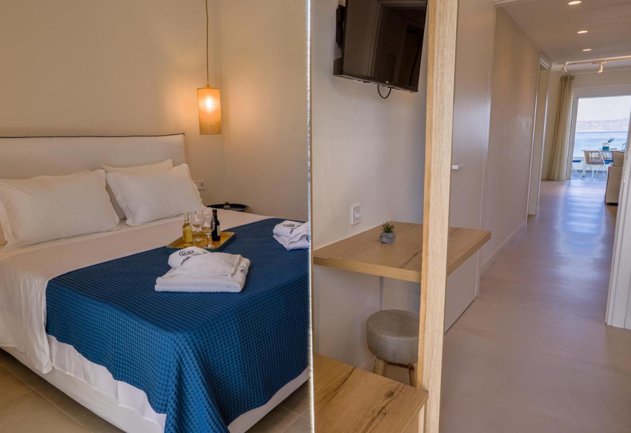 La Mer Bleue Beachfront Boutique Apartments ヴラハティ エクステリア 写真